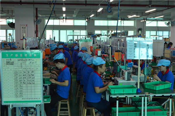 恒驅(qū)無(wú)刷電機(jī)產(chǎn)線